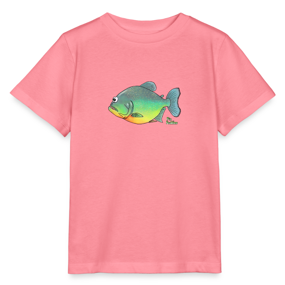 Piranha - Kinder Bio-T-Shirt - Pink
