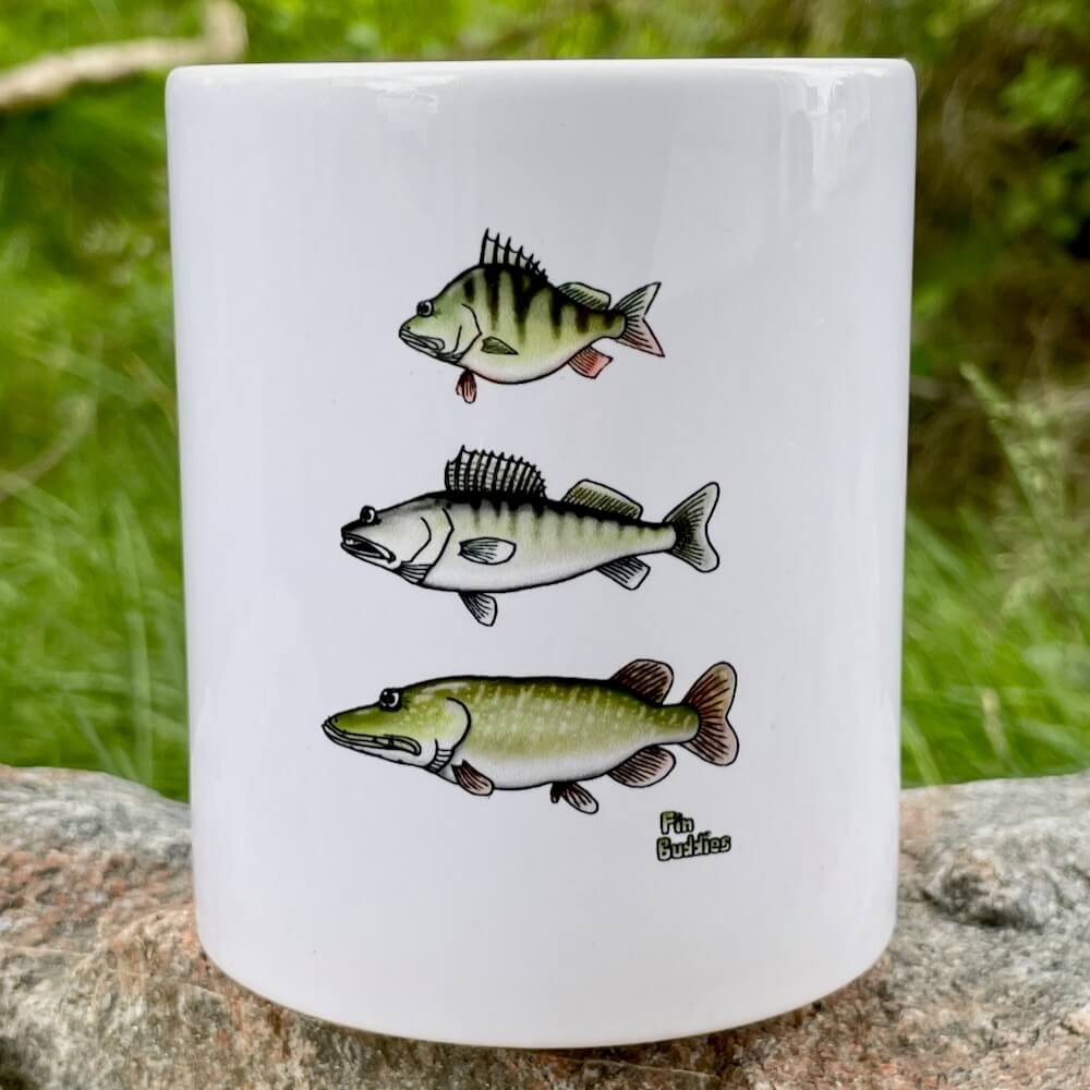 Brochet Sandre Perche Triple - Tasse Panorama
