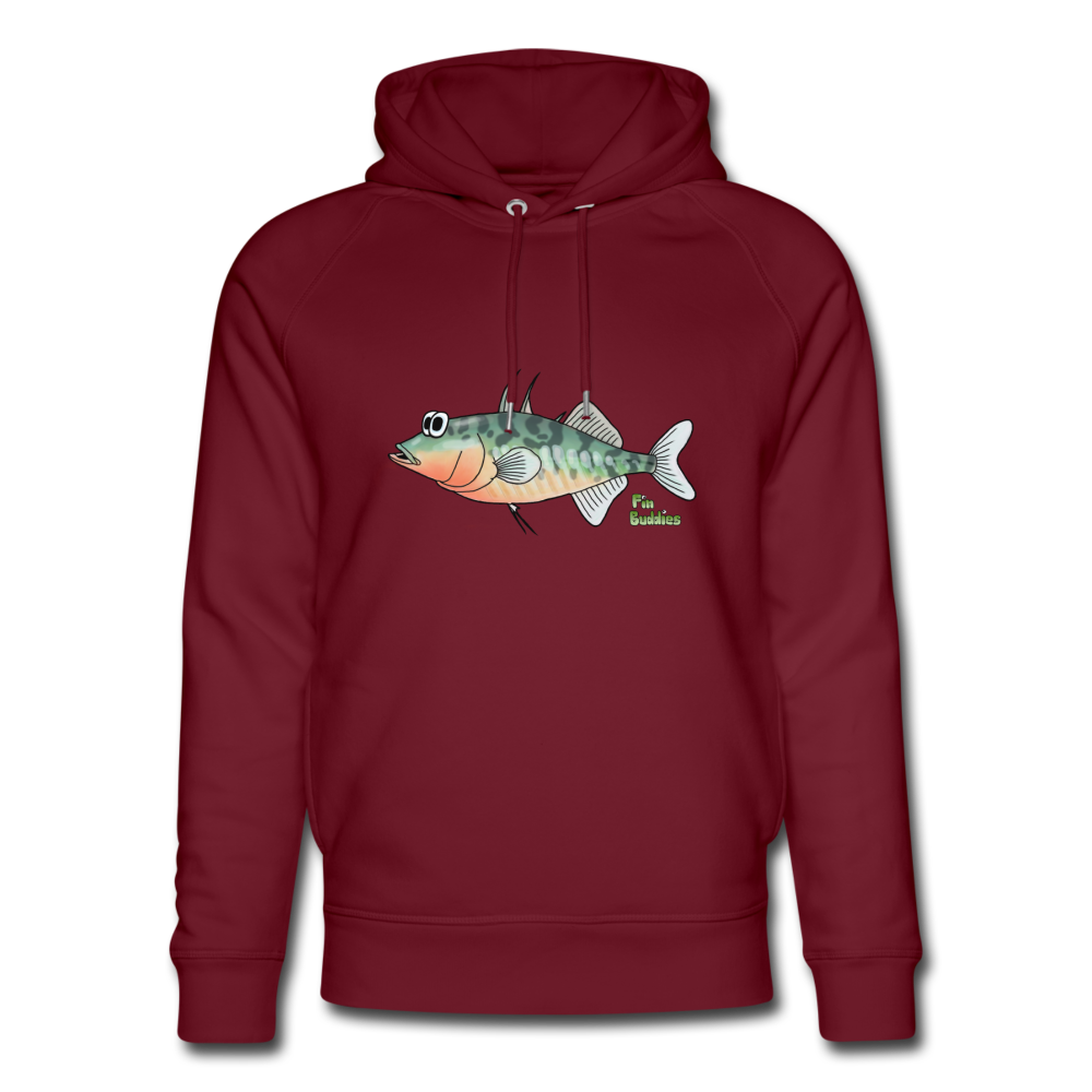 Stichling - Angler Bio Hoodie - Burgunderrot