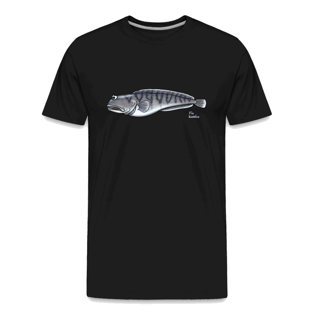 Seewolf - Männer Premium Bio-T-Shirt - Schwarz