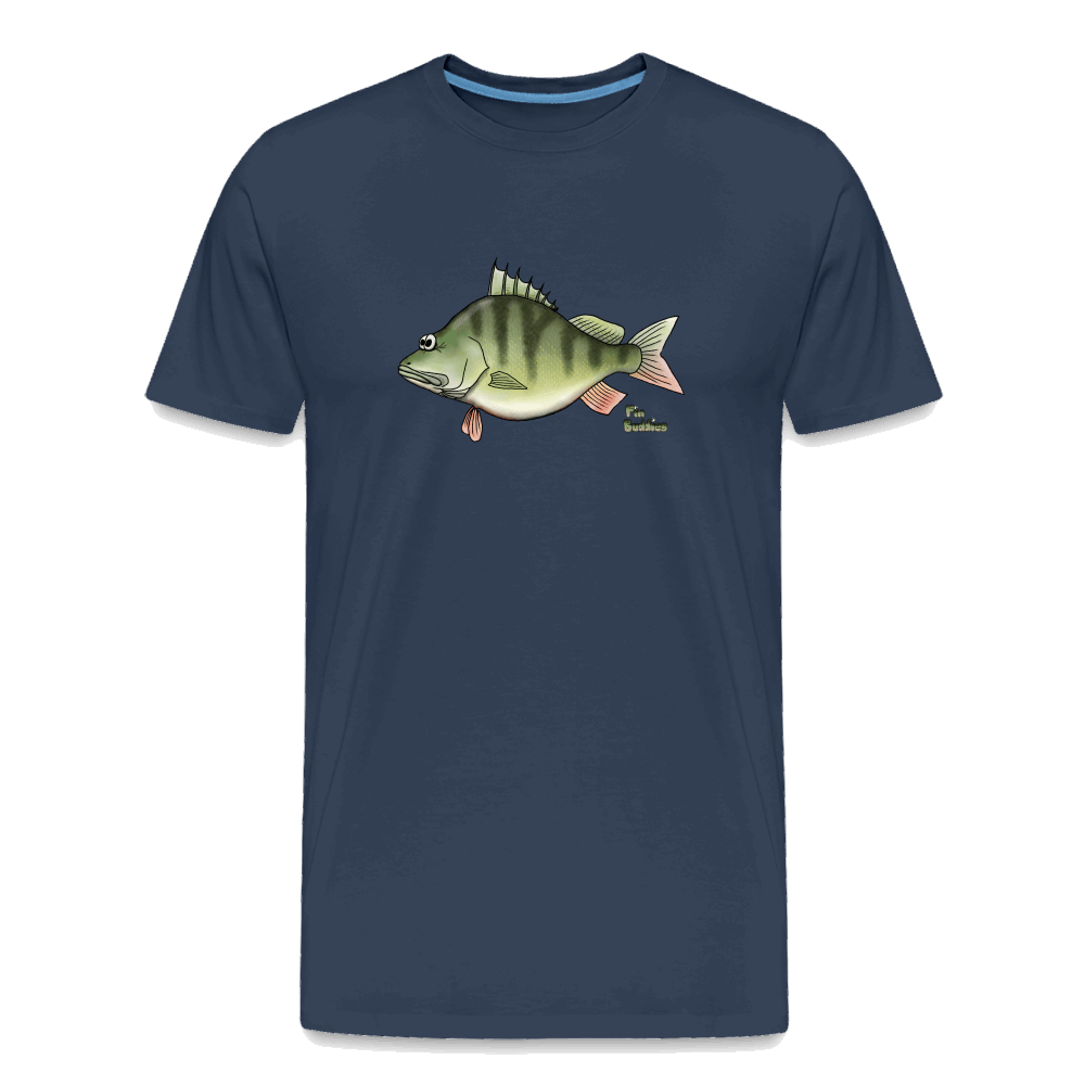 Barsch - Männer Premium Bio T-Shirt - Navy