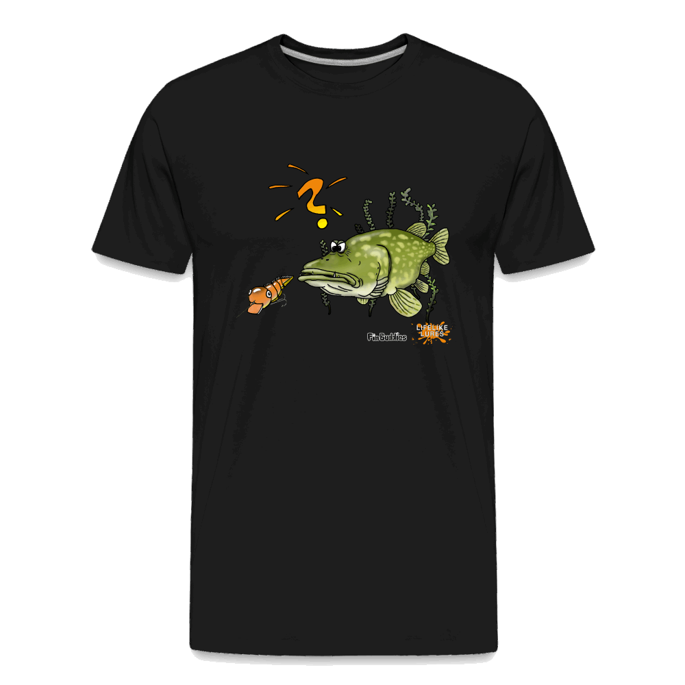 NESSY & the Mom - Männer Premium T-Shirt - Schwarz