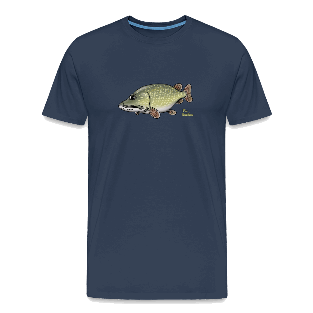 Hechtmutti - Männer Premium Bio T-Shirt - Navy