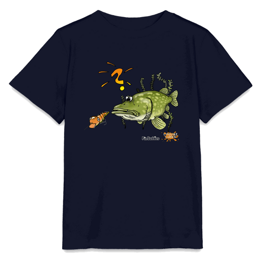 Nessy and the Mom  - Kinder Premium Bio T-Shirt - Navy