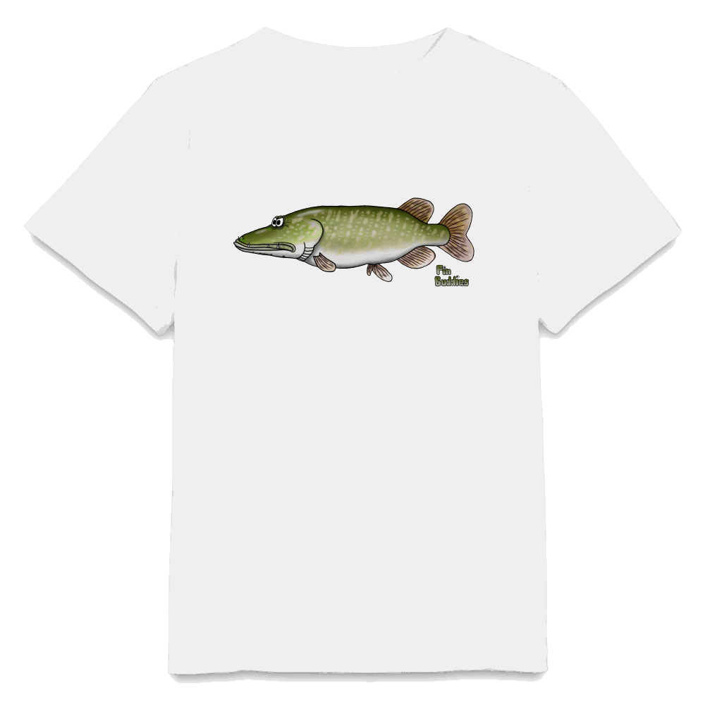 Hecht - Kinder Premium Bio T-Shirt - Weiß