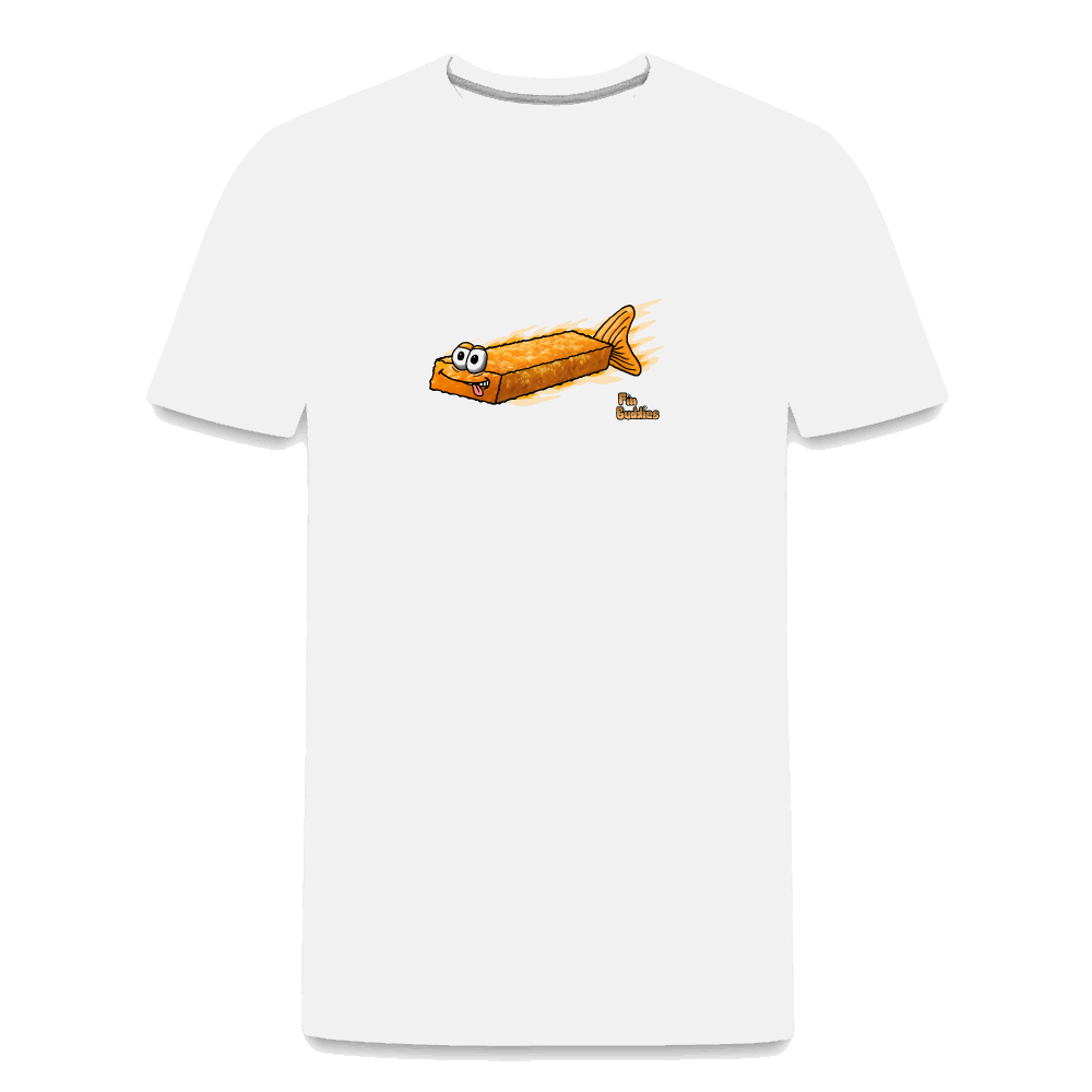 Fischstäbchen - Männer Premium Bio T-Shirt - Weiß