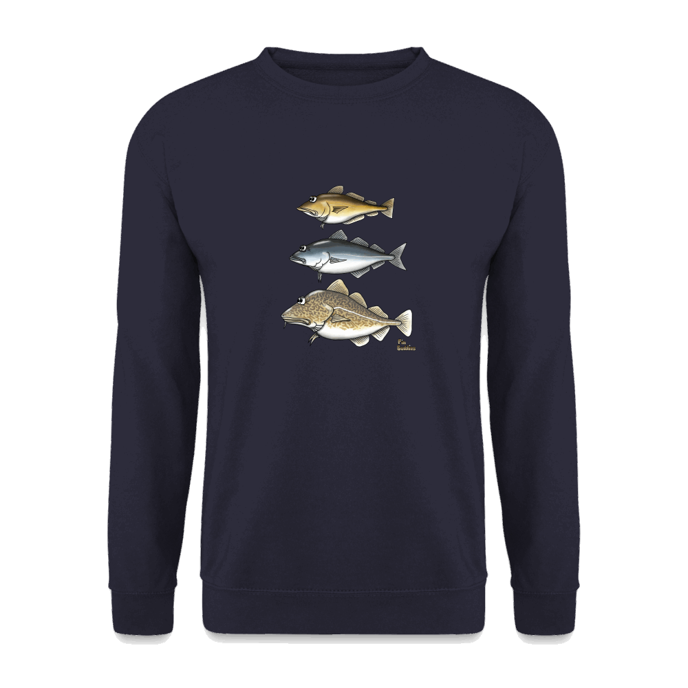 Norge Triple - Männer Pullover - Navy