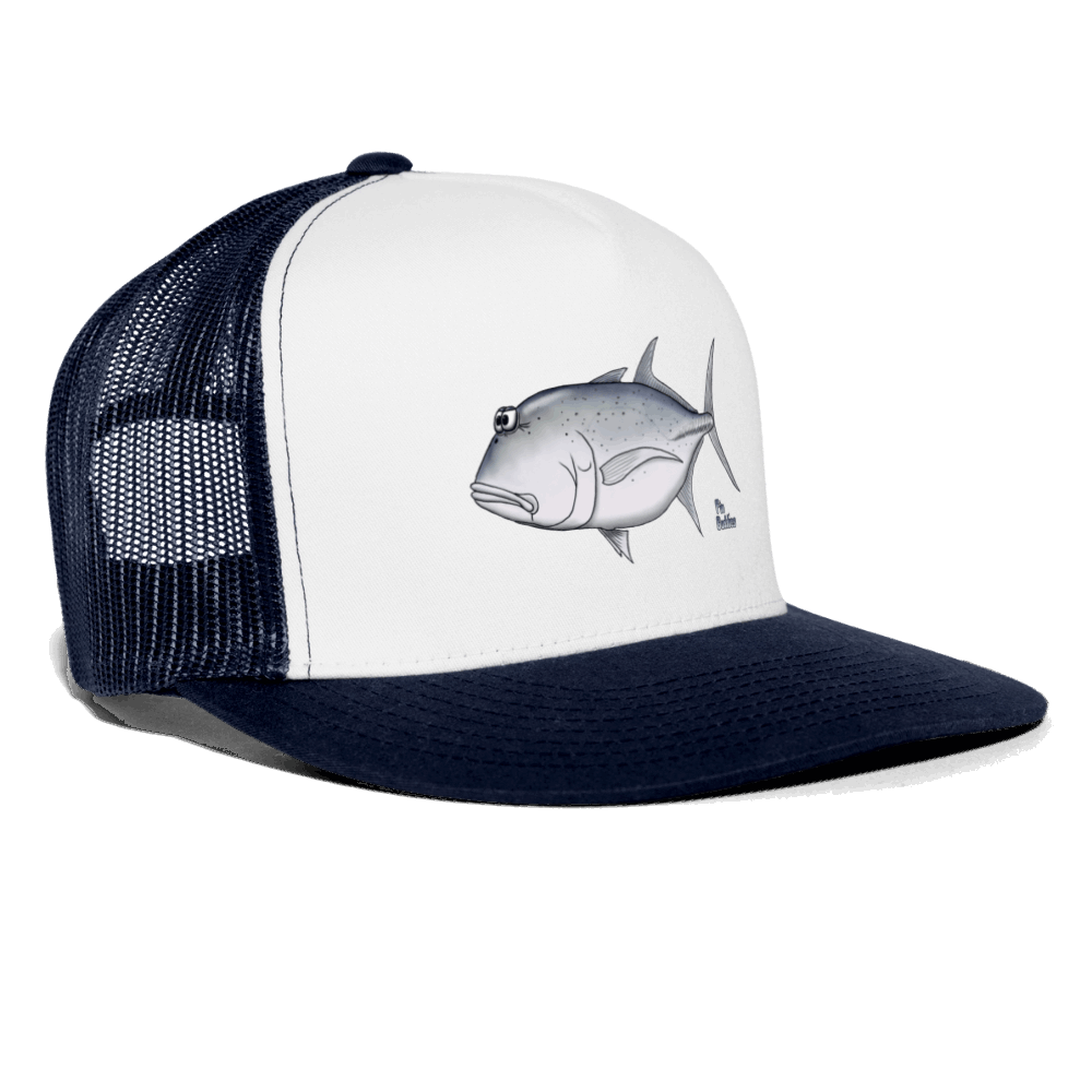 Giant Trevally (GT) - Trucker Cap - Weiß/Navy