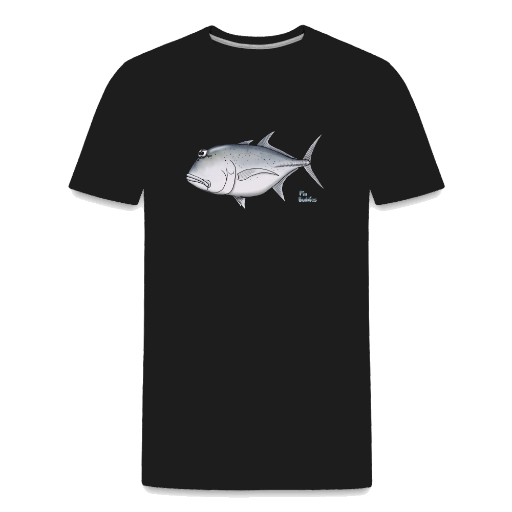 Giant Trevally (GT) - Männer Bio-T-Shirt - Schwarz