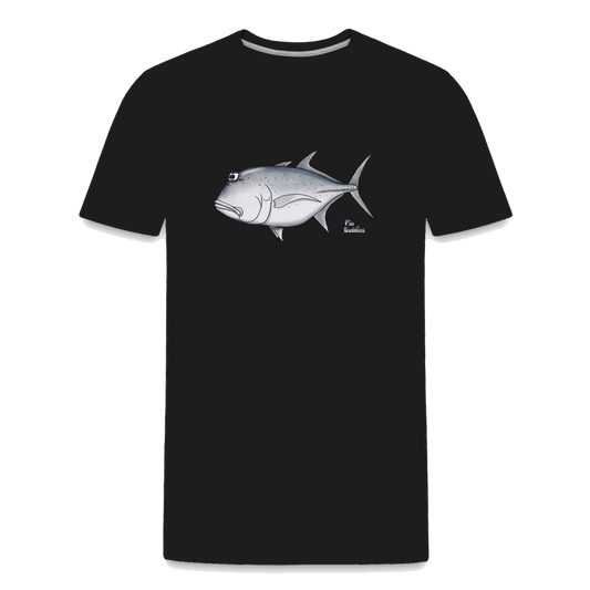 Giant Trevally (GT) - Männer Bio-T-Shirt - Schwarz