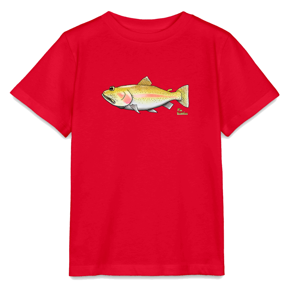 Goldforelle - Kinder Premium Bio T-Shirt - Rot