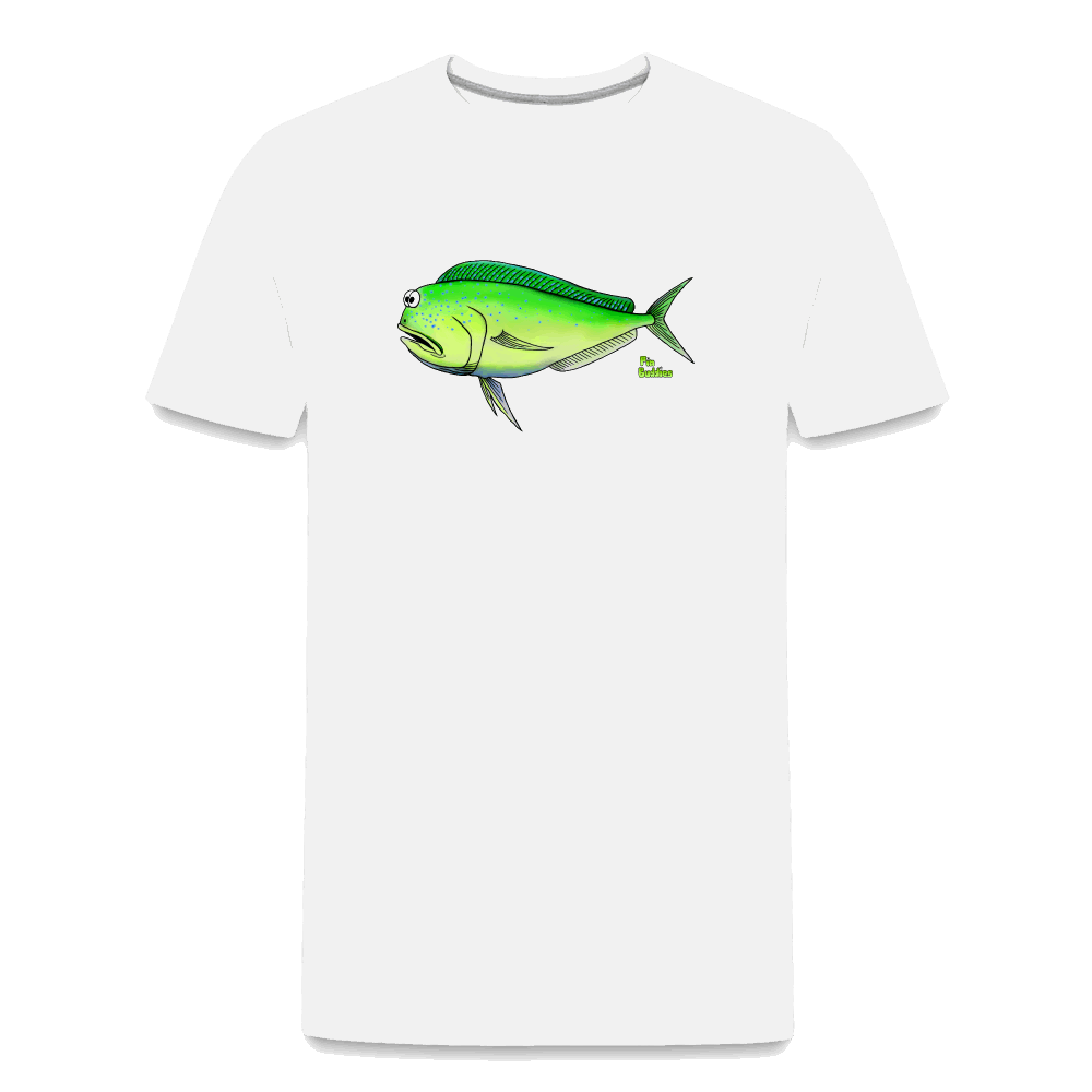 Mahi Mahi - Männer Premium Bio T-Shirt - Weiß