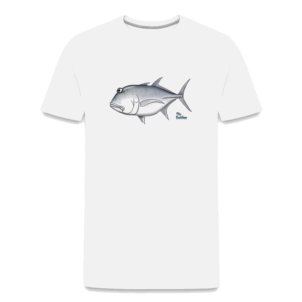 Giant Trevally (GT) - Männer Bio-T-Shirt - Weiß