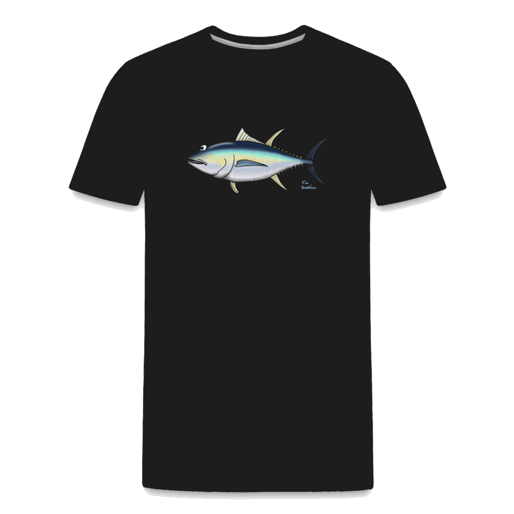 Gelbflossen-Thun / Ahi - Männer Premium Bio T-Shirt - Schwarz