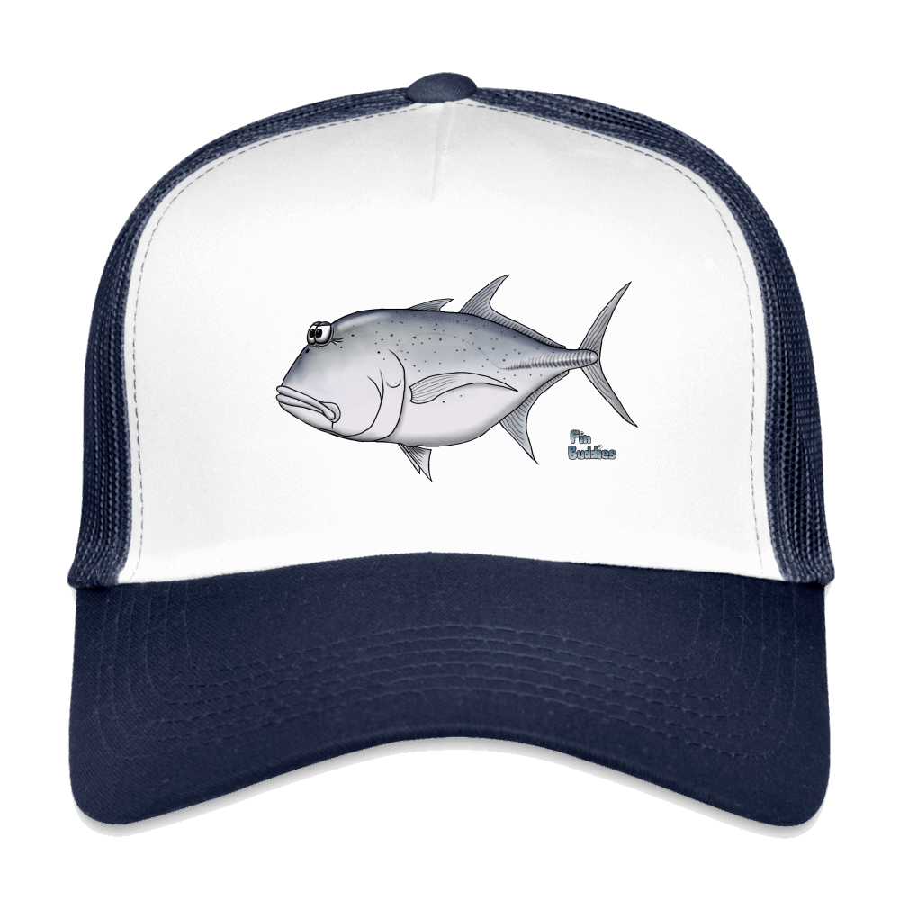 Giant Trevally (GT) - Trucker Cap - Weiß/Navy