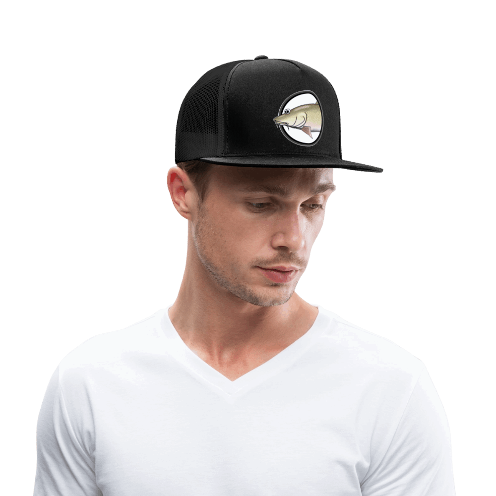 Barbe im Fokus - Trucker Cap - Schwarz/Schwarz