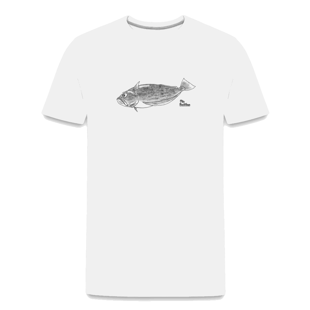 Heilbutt - Männer Premium Bio T-Shirt - Weiß