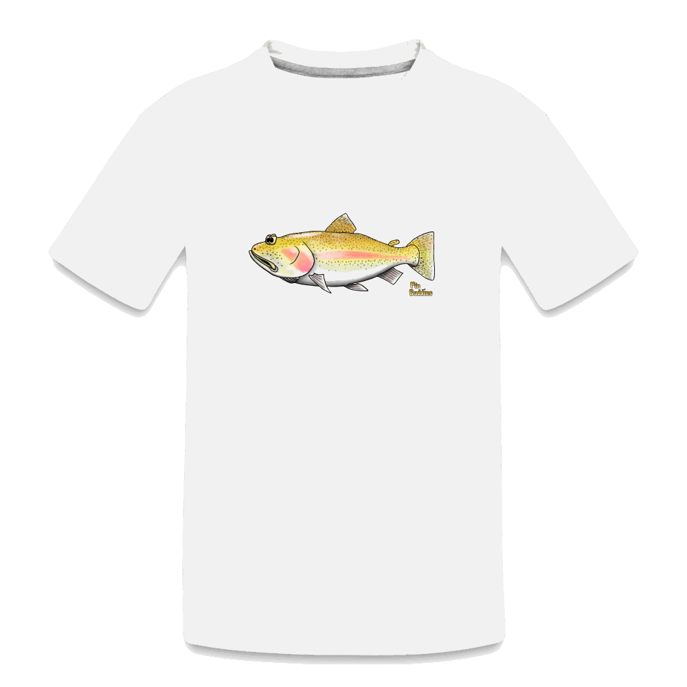 Goldforelle - Teenager Premium Bio T-Shirt - Weiß