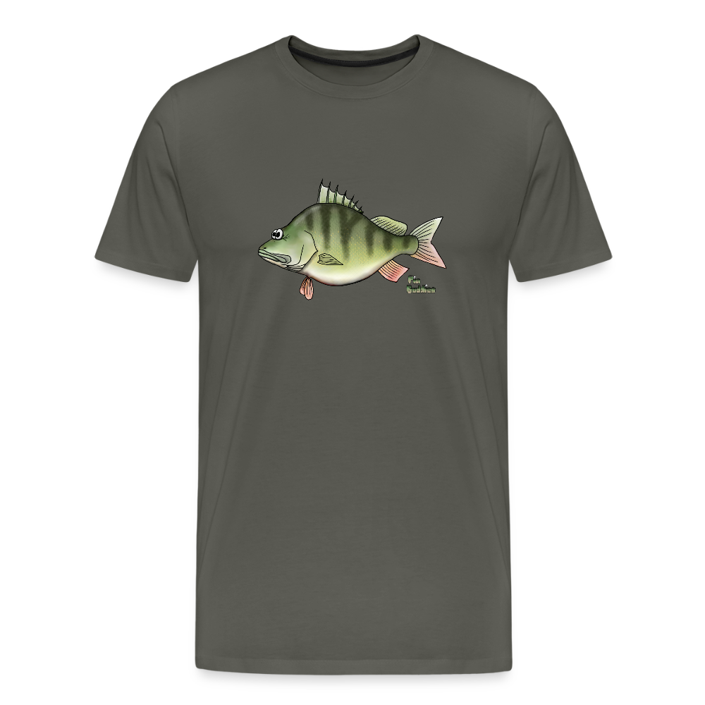 Barsch - Männer Premium Bio T-Shirt - Asphalt