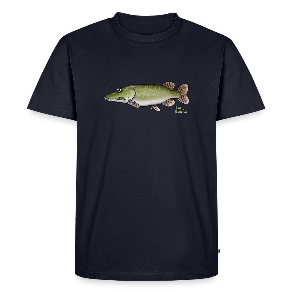 Hecht - Männer Premium Bio T-Shirt - Navy