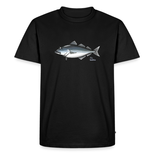 Seelachs - Männer Premium Bio T-Shirt - Schwarz