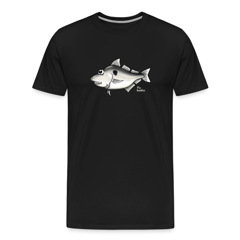 Schellfisch - Männer Premium Bio T-Shirt - Schwarz