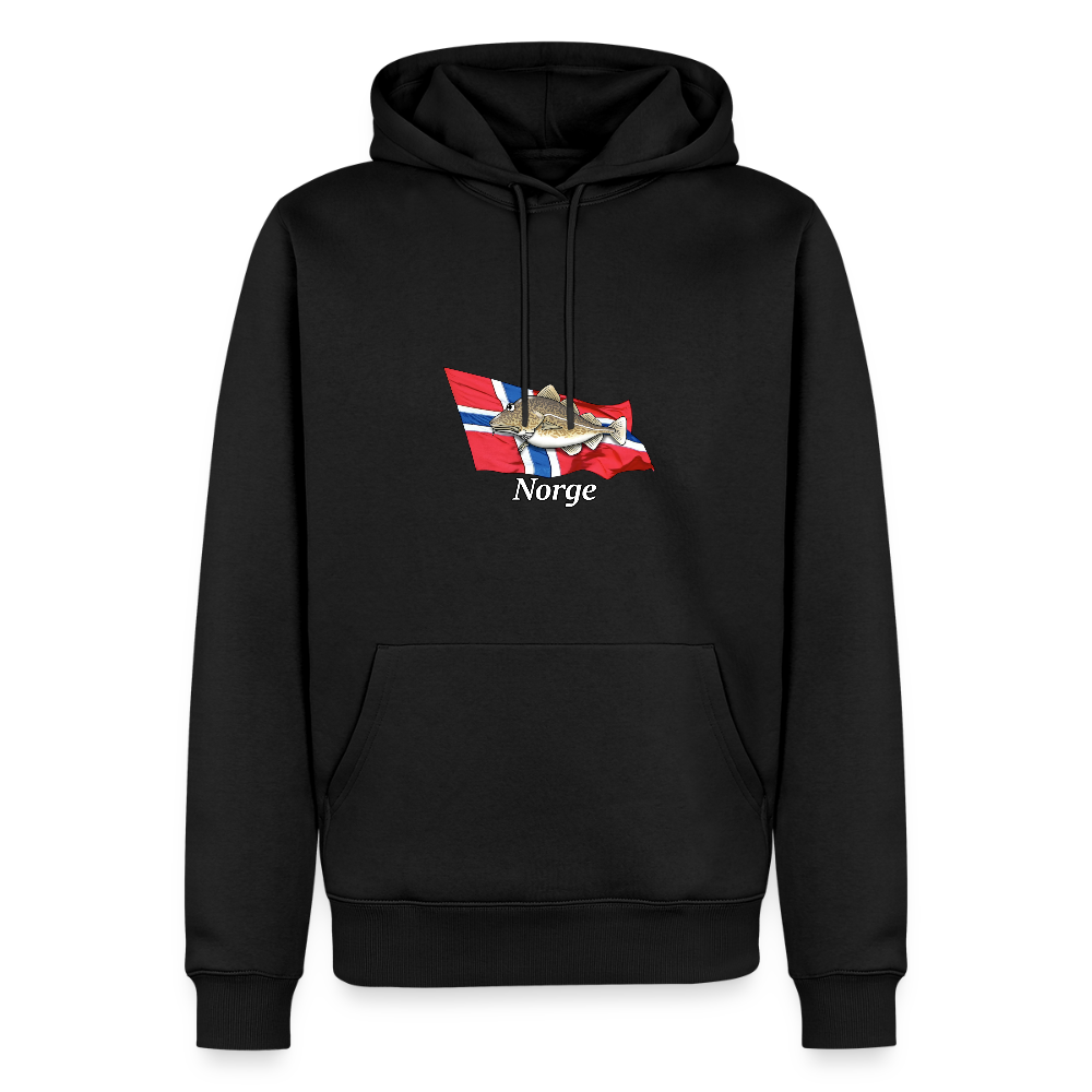 Norge Dorsch – Angler Hoodie mit Fischmotiv aus Bio-Baumwolle – Fin Buddies
