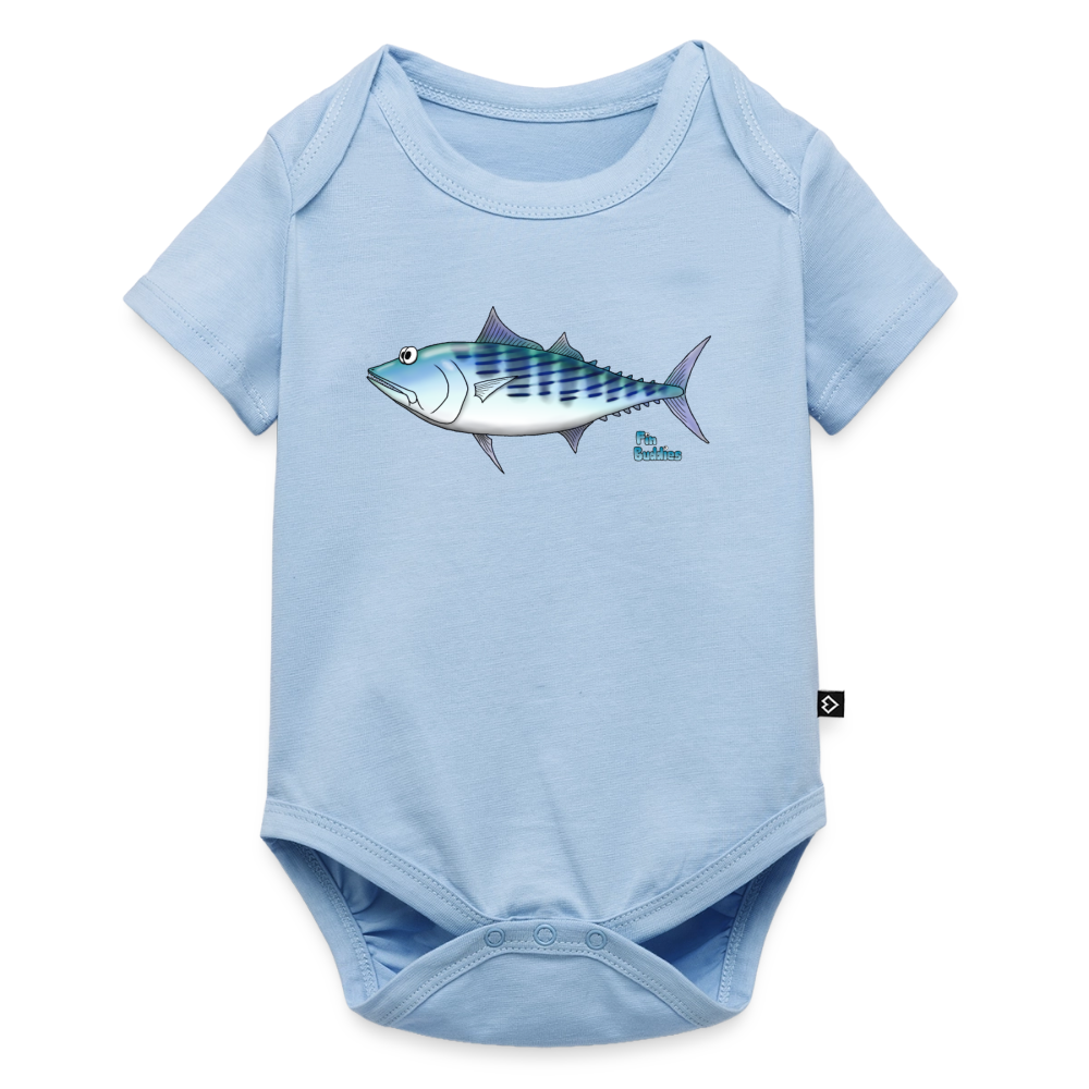 Bonito - Baby Bio-Kurzarm-Body - Hellblau