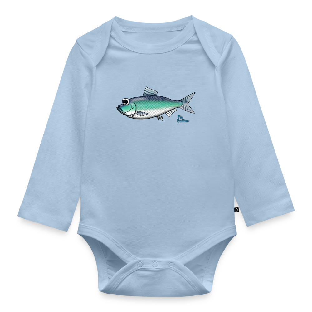 Hering - Baby Bio-Langarm-Body - Hellblau