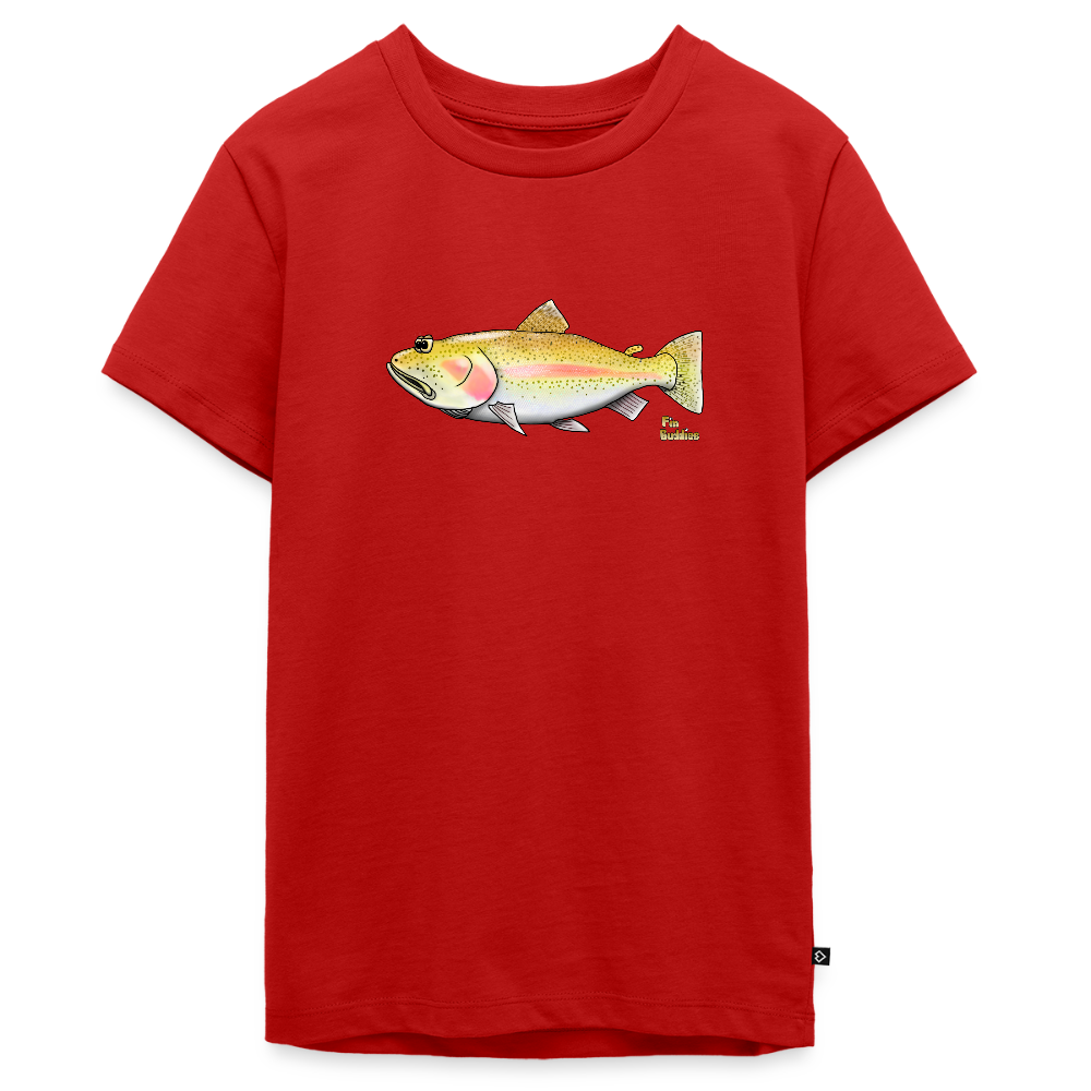 Goldforelle - Teenager Premium Bio T-Shirt - Rot