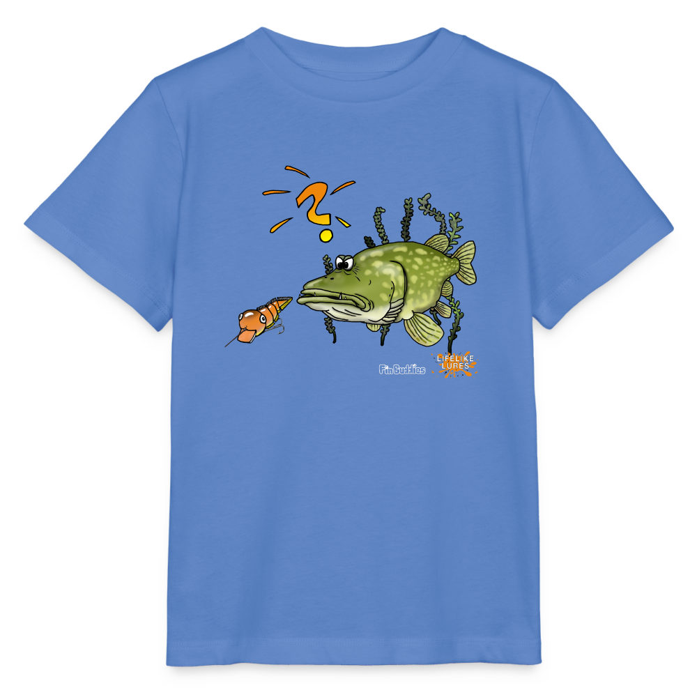 Nessy and the Mom  - Kinder Premium Bio T-Shirt - Blau