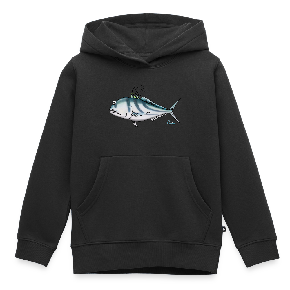 Rooster - Kinder Premium Hoodie - Schwarz