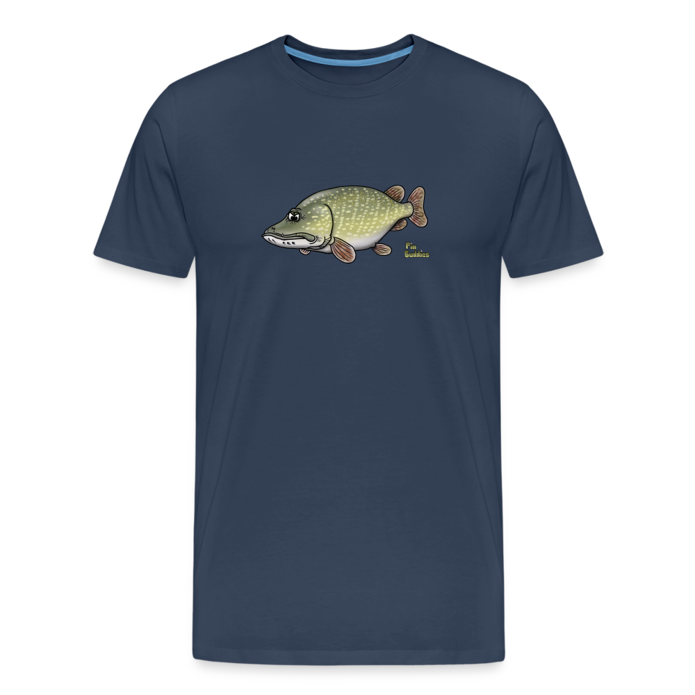 Hechtmutti - Männer Premium Bio T-Shirt - Navy