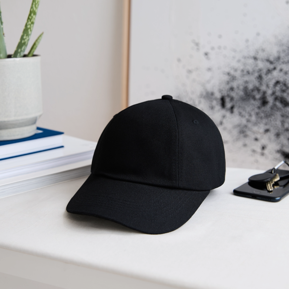 Hornhecht - Baseballkappe - Schwarz/Schwarz