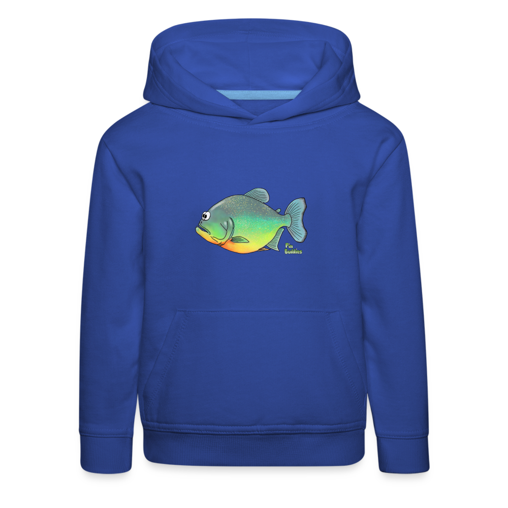 Piranha - Kinder und Jugendliche Premium Hoodie - Royalblau