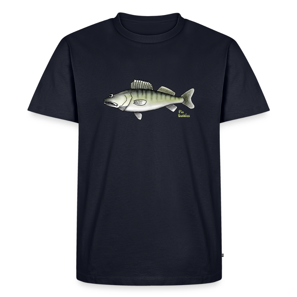 Zander - Männer Premium Bio T-Shirt - Navy