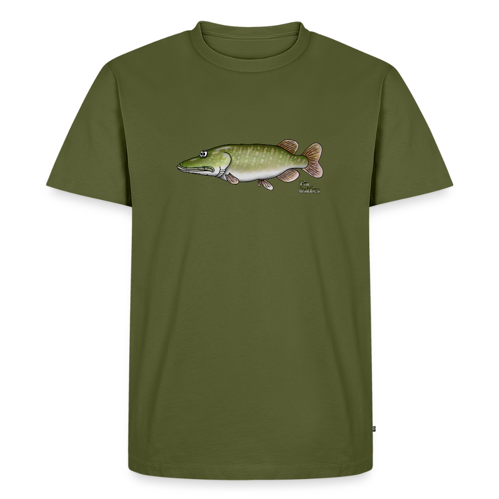 Hecht - Männer Premium Bio T-Shirt - Khaki
