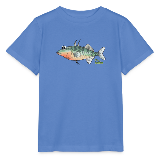 Stichling - Kinder Bio T-Shirt - Blau