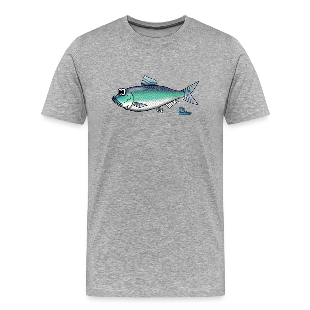 Hering - Männer Premium Bio T-Shirt - Grau meliert