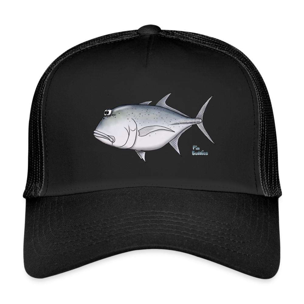 Giant Trevally (GT) - Trucker Cap - Schwarz/Schwarz