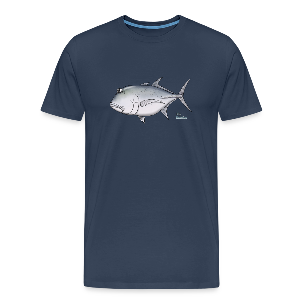 Giant Trevally (GT) - Männer Bio-T-Shirt - Navy