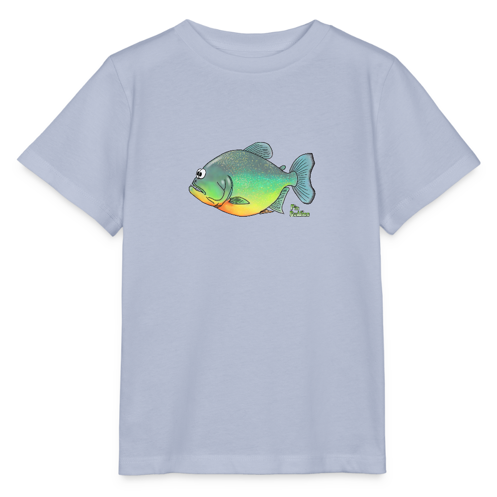 Piranha - Kinder Bio-T-Shirt - Lavendel-Violett