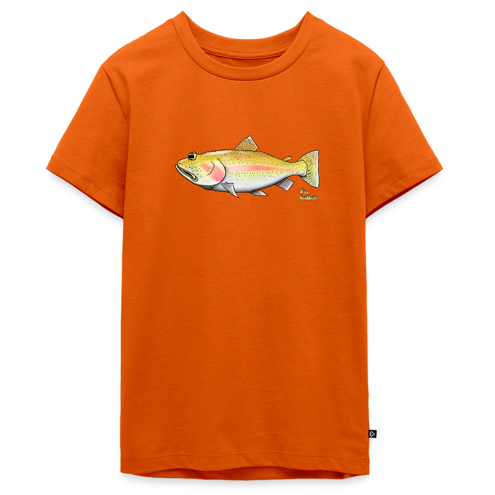 Goldforelle - Teenager Premium Bio T-Shirt - Orange 