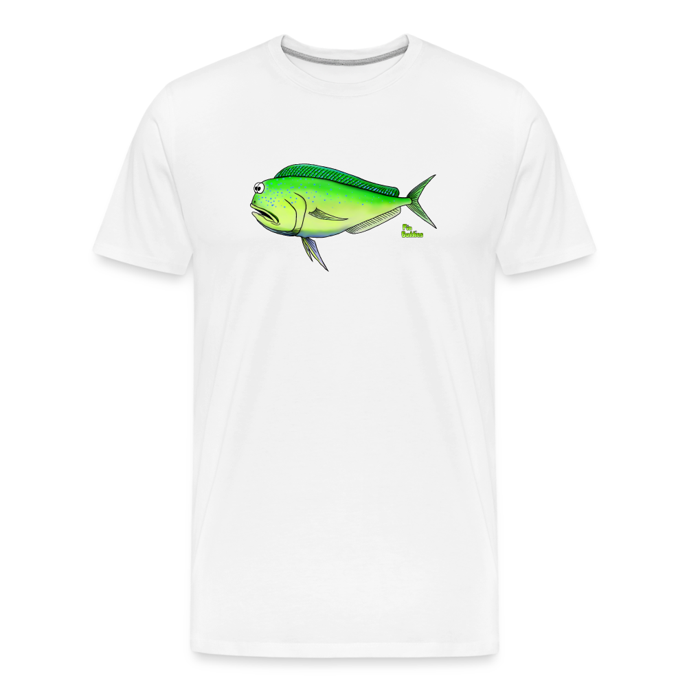 Mahi Mahi - Männer Premium Bio T-Shirt - Weiß