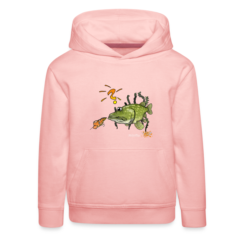 Nessy and the Mom - Kinder und Jugendliche Premium Hoodie - Kristallrosa