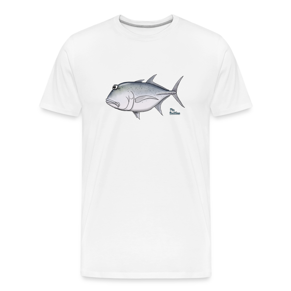 Giant Trevally (GT) - Männer Bio-T-Shirt - Weiß