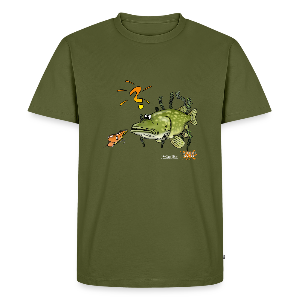 NESSY & the Mom - Männer Premium T-Shirt - Khaki