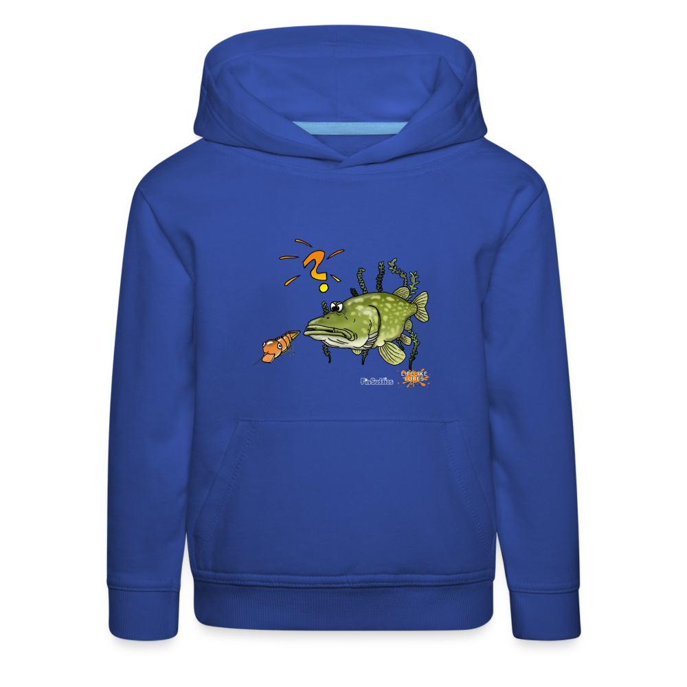 Nessy and the Mom - Kinder und Jugendliche Premium Hoodie - Royalblau