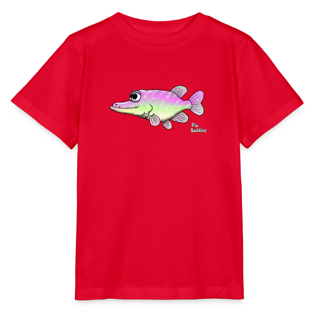 Girlie Pike - Kinder Bio-T-Shirt - Rot