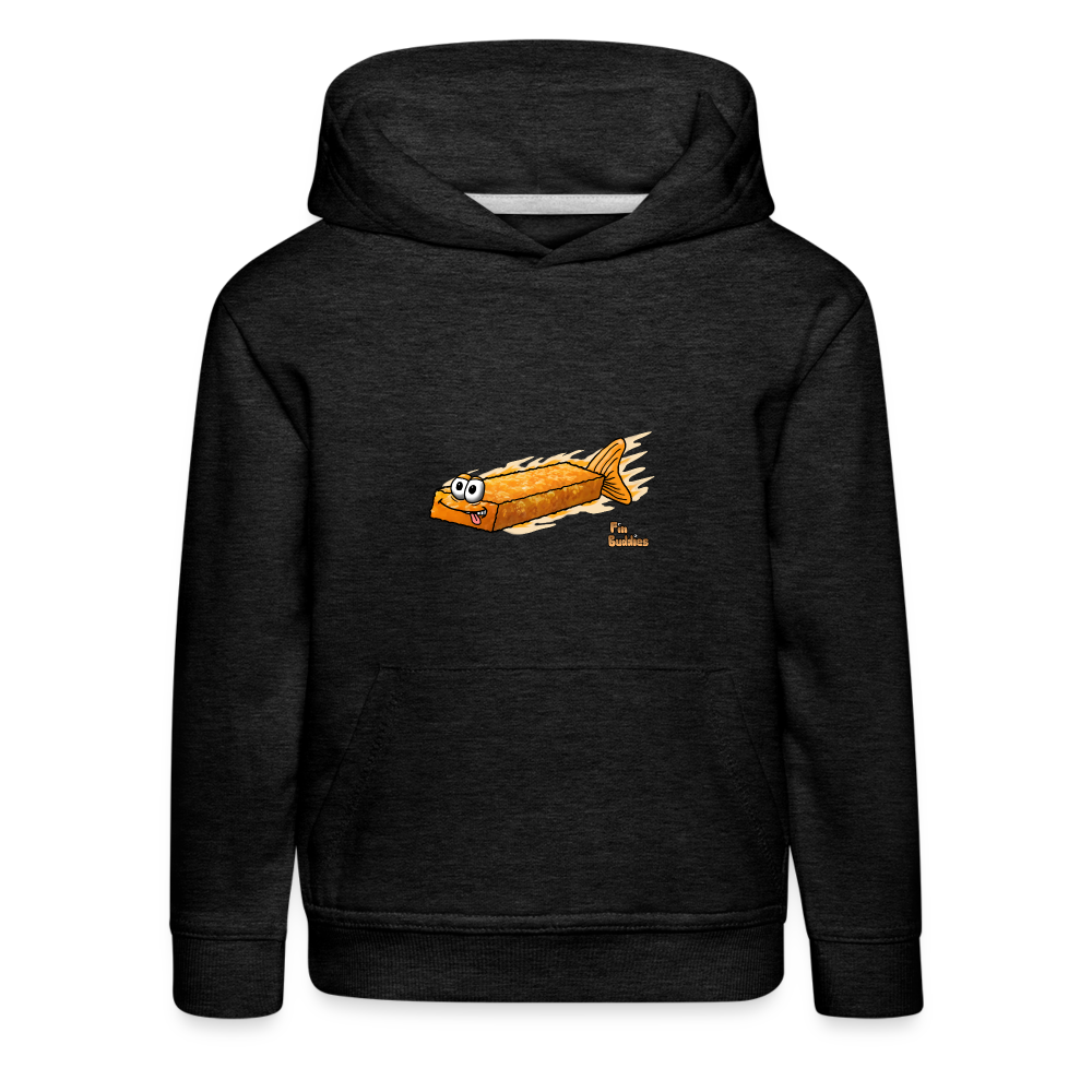 Fischstäbchen - Kinder Premium Hoodie - Anthrazit